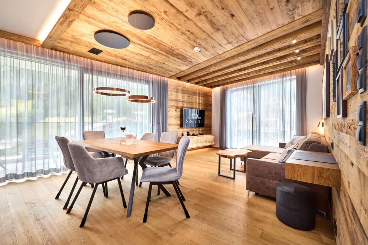 Das Luxurioese Chalet-Apartment In Der Residenz Silvretta - Inklusive Silvretta Card Premium See Buitenkant foto